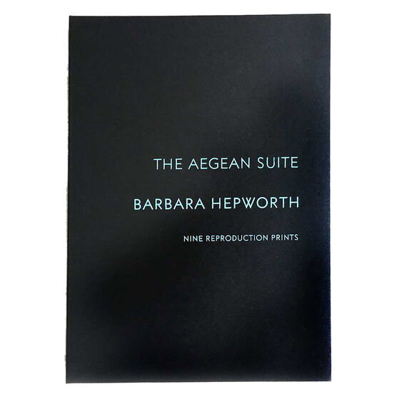 Barbara Hepworth The Aegean Suite portfolio of 9 prints